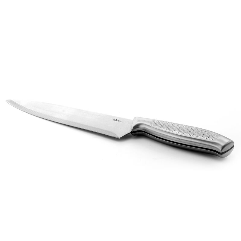 Oster Edgefield 14 Piece Stainless Steel Cutlery Knife Set with Black Knife Block image number 4