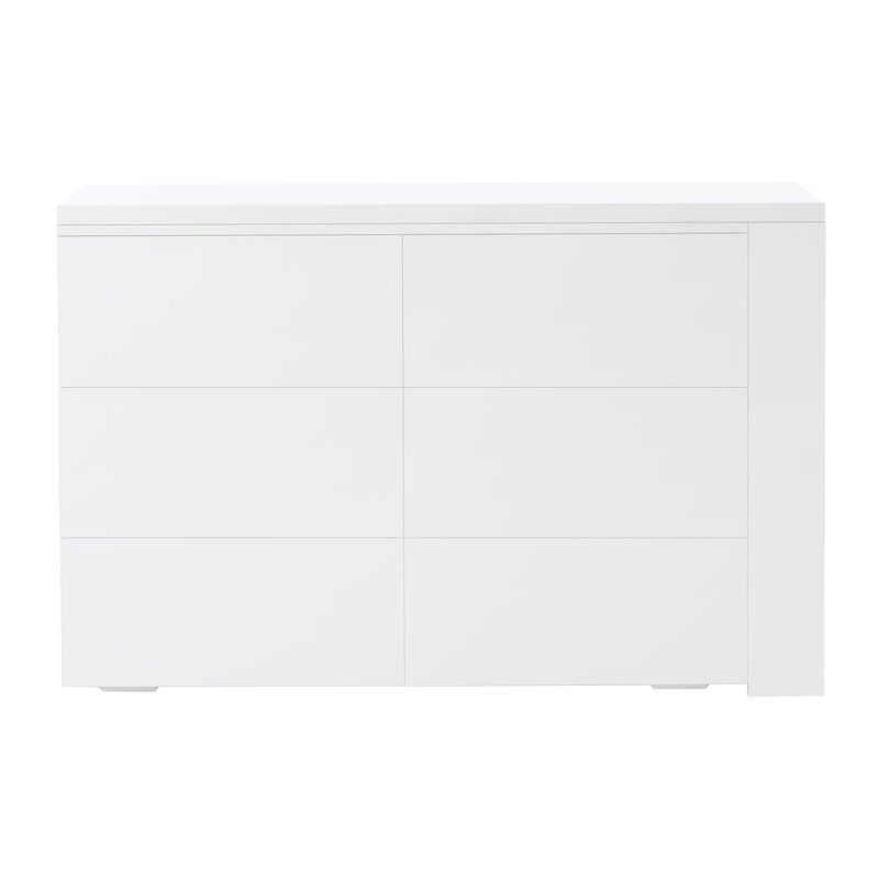 Tubklu L-Shaped Desk Dresser image number 6