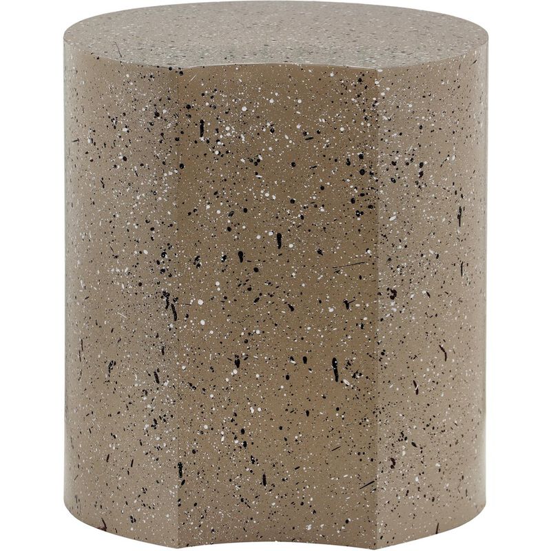 Meridian Furniture Dimple Taupe End Table