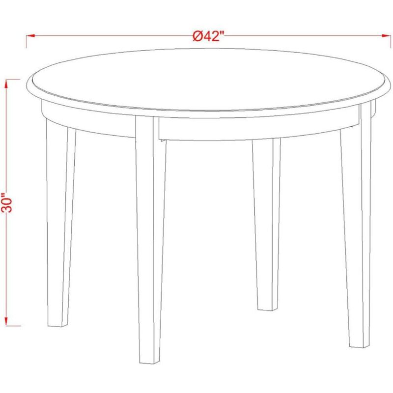 Dining Room Set Linen White