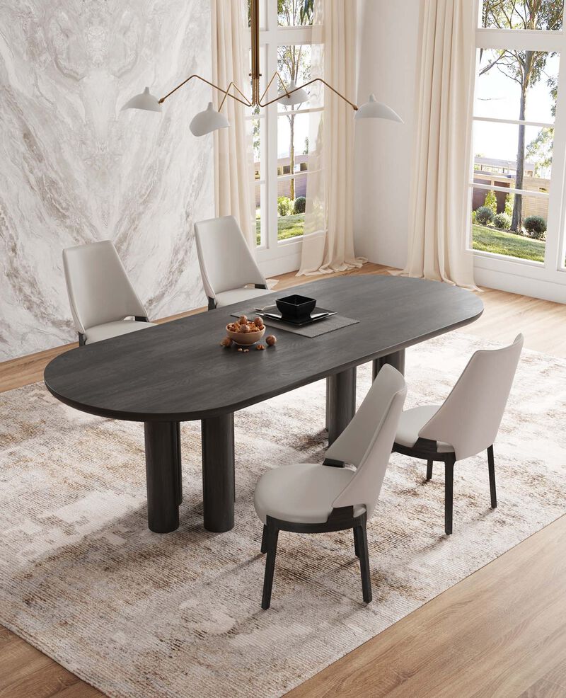 Kara Gray Dining Chairs (Set of 4)