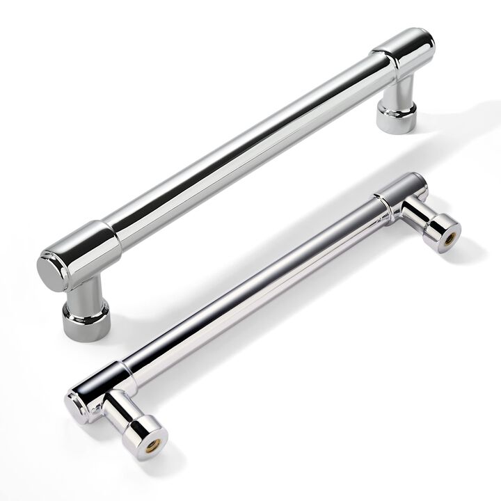 khtumeware 10 Pack 6 Inch(152mm) Polished Chrome Cabinet Pulls Kitchen Cabinet Handles Kitchen Cabinet Hardware for Cupboard Dra