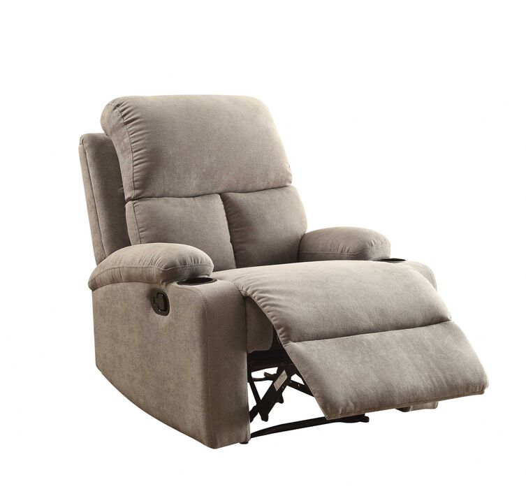 Linen Recliner Chair for Living Room or Bedroom Comfort Seating