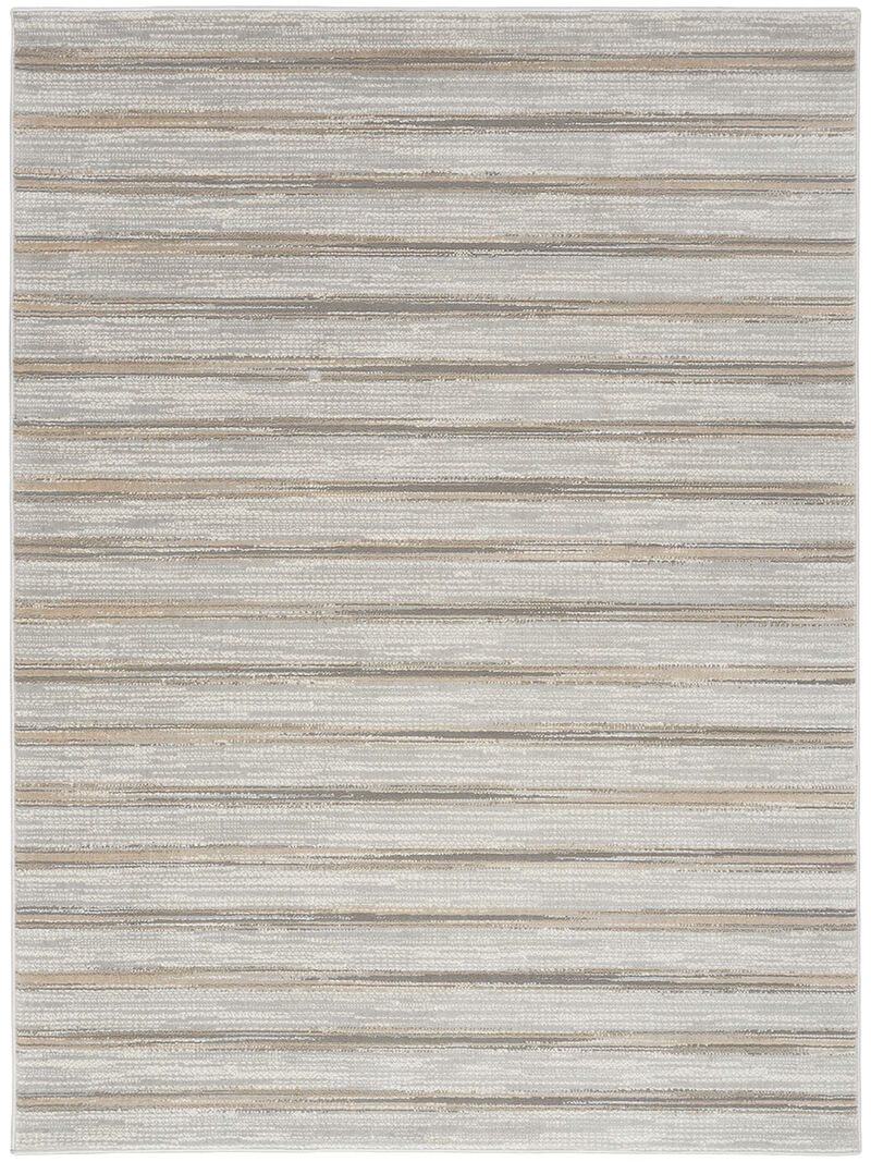 CK011 Verdant VRD03 Gray/Multicolor 5'3" x 7'3" Rug