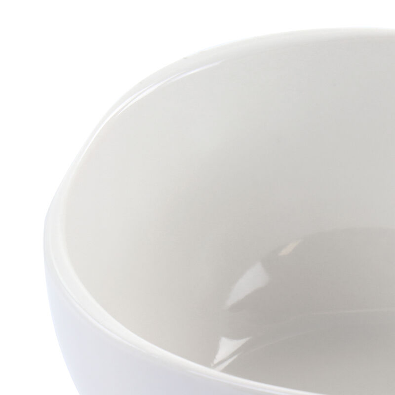 Gibson Elite Soho Lounge 16 Piece Square Fine Ceramic Dinnerware Set in White