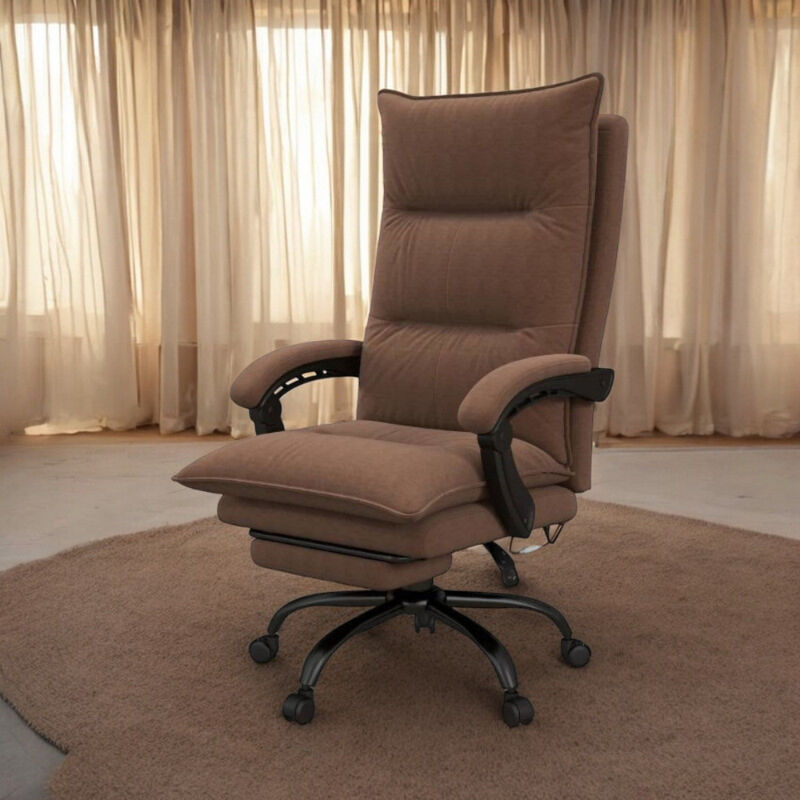 Double Padded Executive Massage Heated Office Chair image number 1