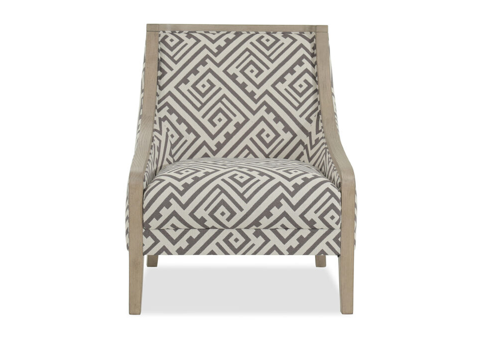 Geometric Accent Chair