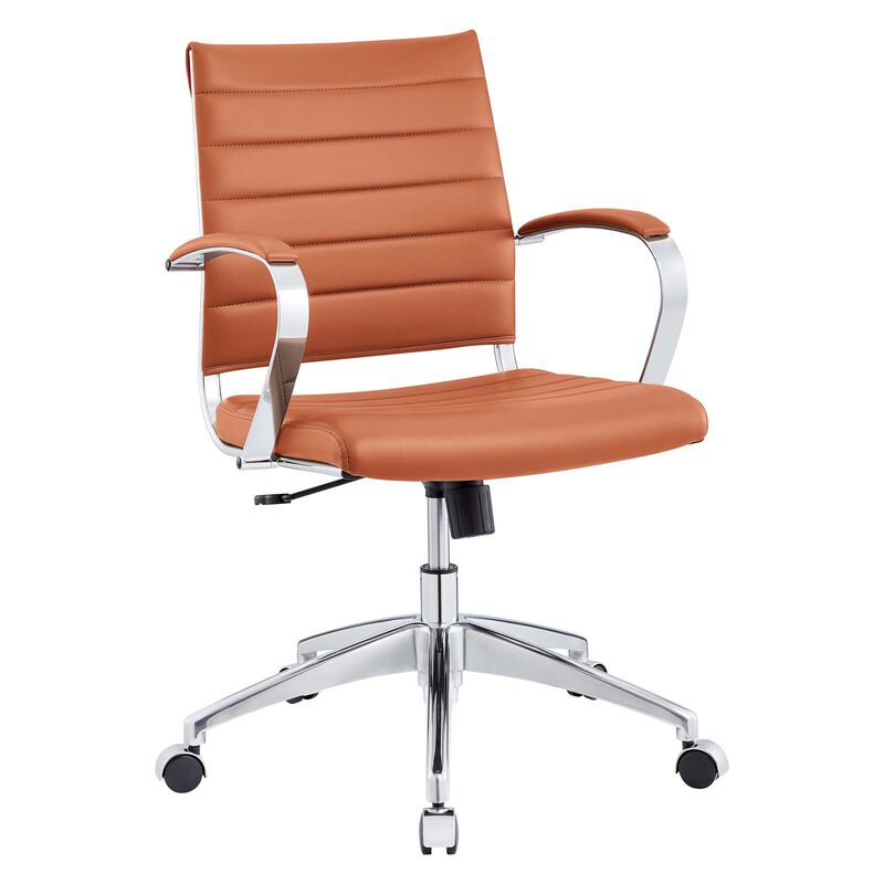 Modway Furniture - Jive Mid Back Office Chair Orange image number 2