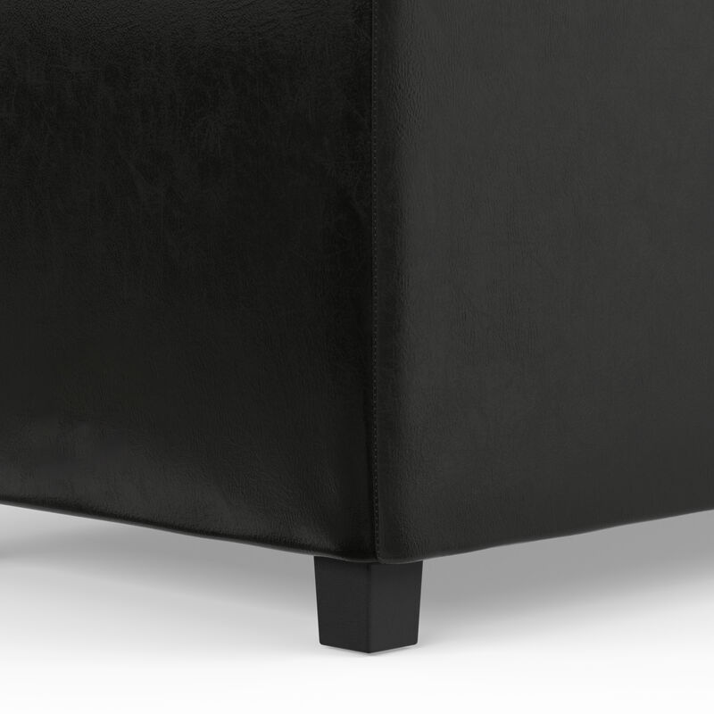 Simpli Home Avalon Storage Ottoman image number 8