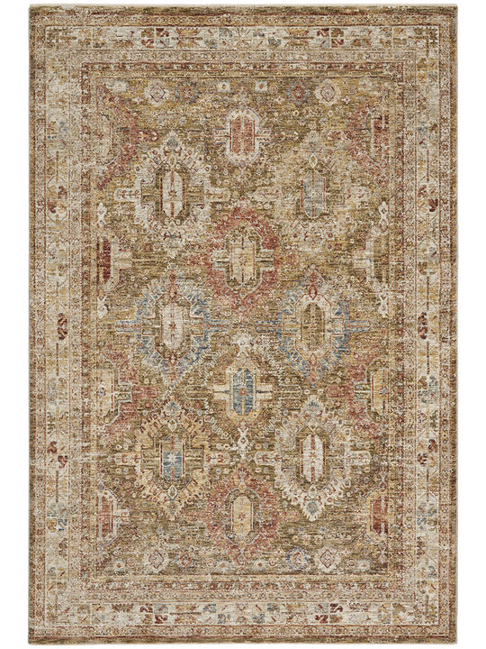 Sahar SHR01 Green 5'3" x 7'8" Rug