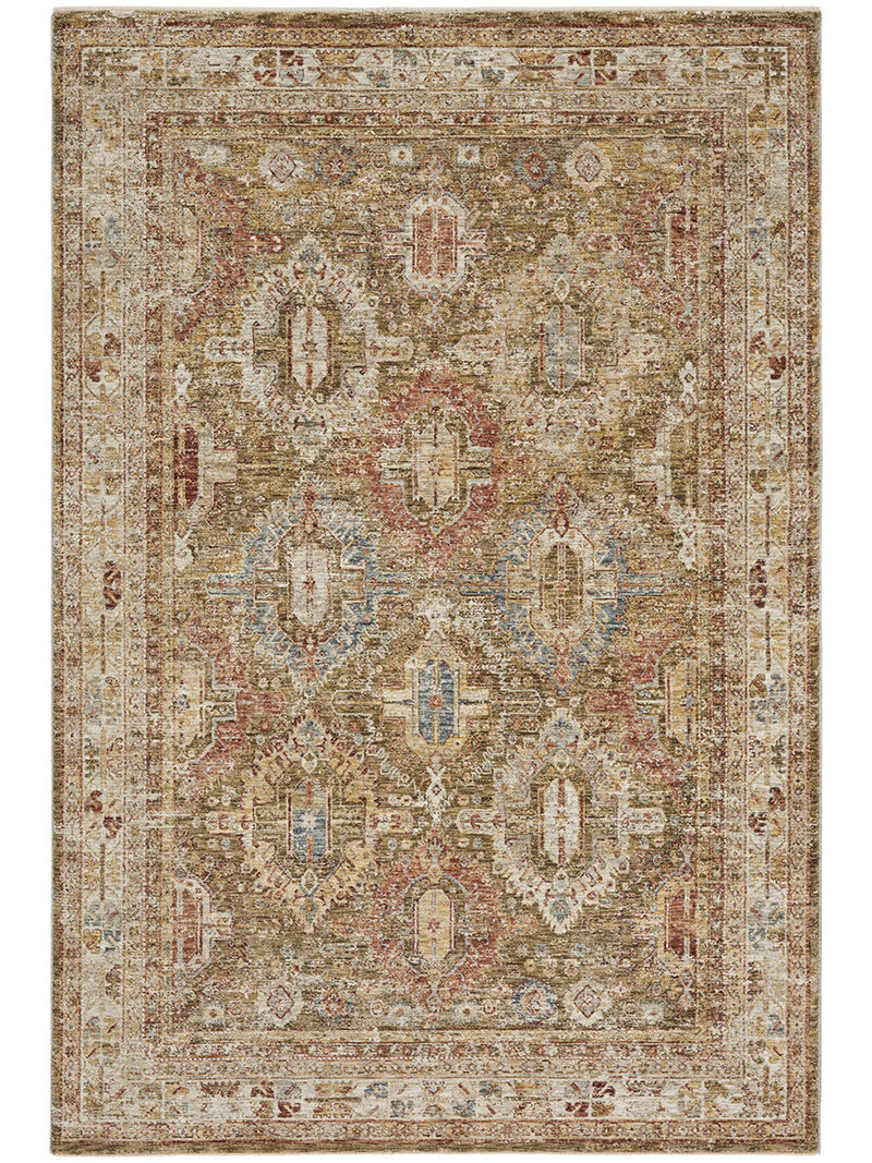 Sahar SHR01 Green 5'3" x 7'8" Rug