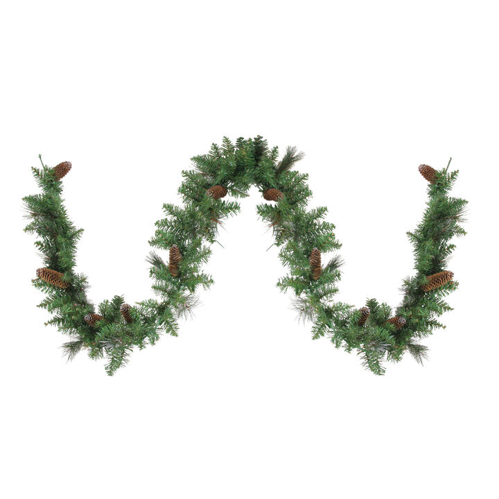 9' x 10" Yorkville Pine Artificial Christmas Garland - Unlit