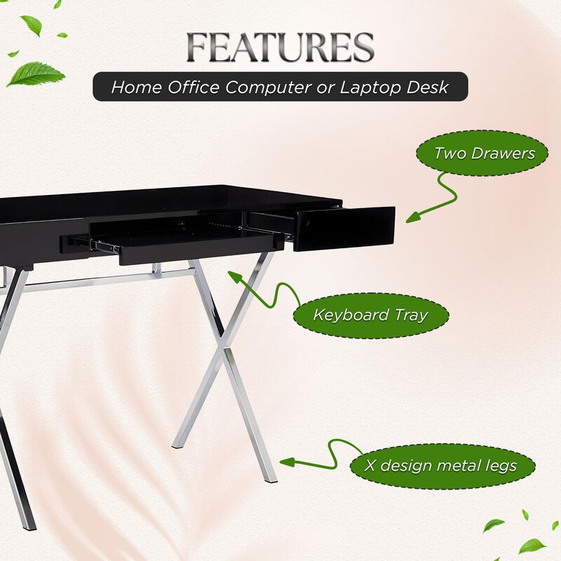 Kings Brand Furniture Contemporary Style Home & Office Desk
