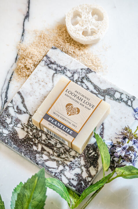 Plantlife Bar Soap - Loofah Love Patchouli 3 Pack