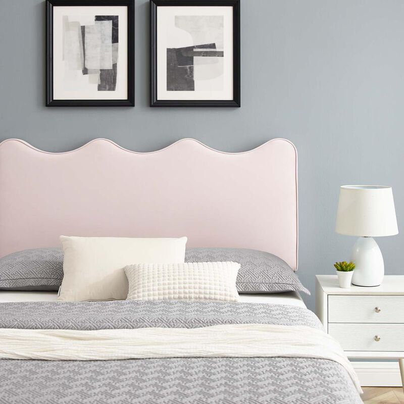 Current Performance Velvet Twin Platform Bed image number 8