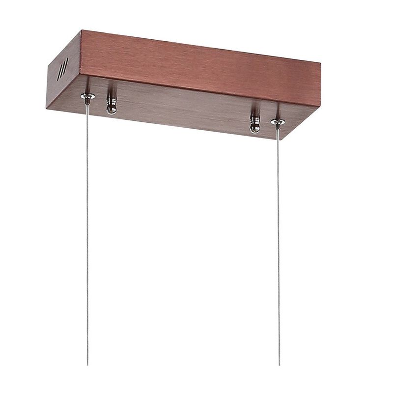 Draper Dimmable Adjustable Integrated LED Metal Linear Pendant