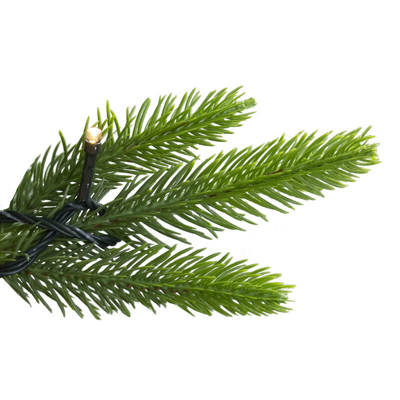 7.5' Pre-Lit Full Gunnison Pine Artificial Christmas Tree - Warm White LED Lights