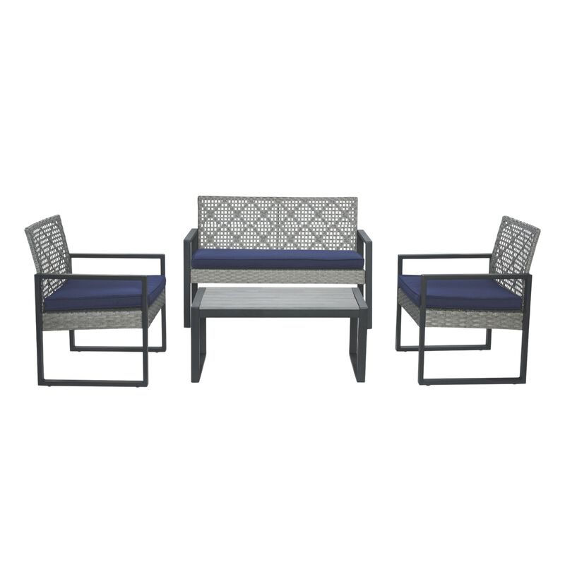 TATEUS 4 Piece Patio Seating Set image number 6
