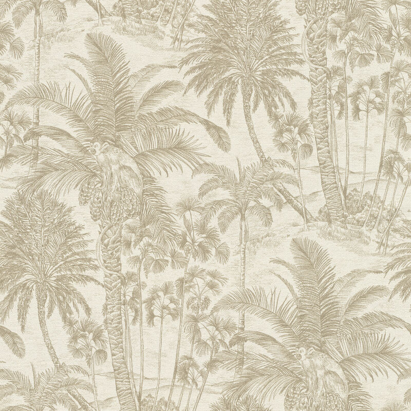 Yubi Gold Palm Trees Wallpaper image number 0