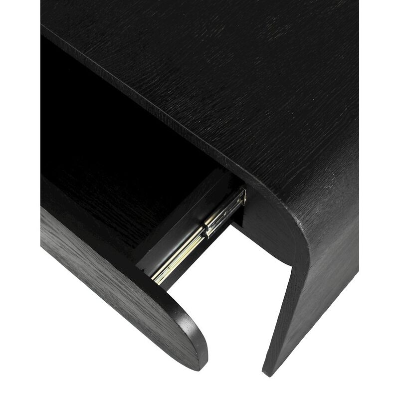 Meridian Furniture Cresthill Black Oak Night Stand