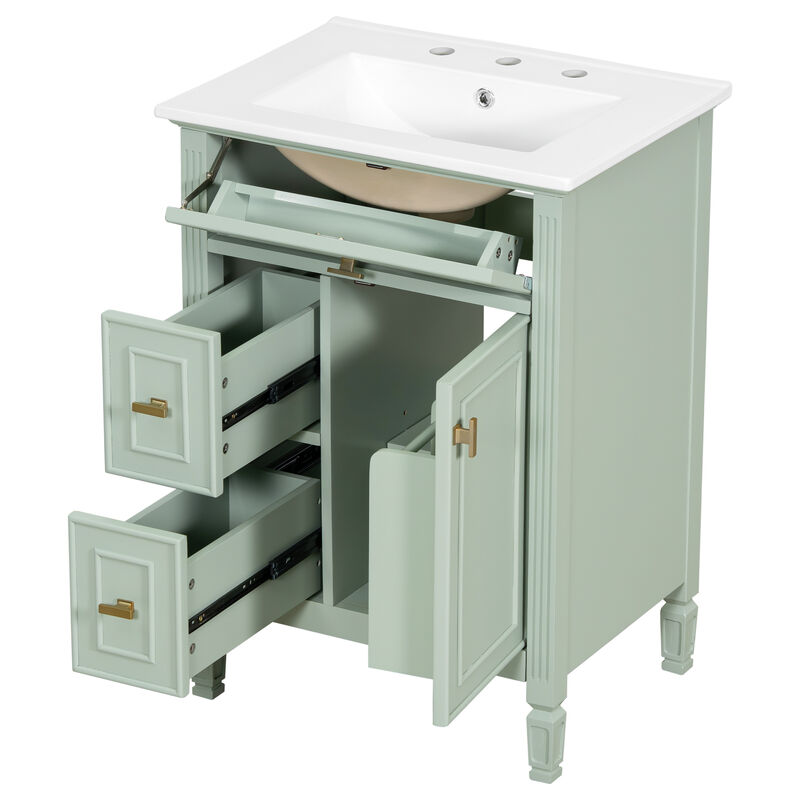Vockne Bathroom Vanity with Sink image number 5