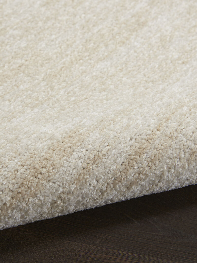 Nourison Essentials NRE01 Ivory/Beige 2'2" x 12' Rug image number 5