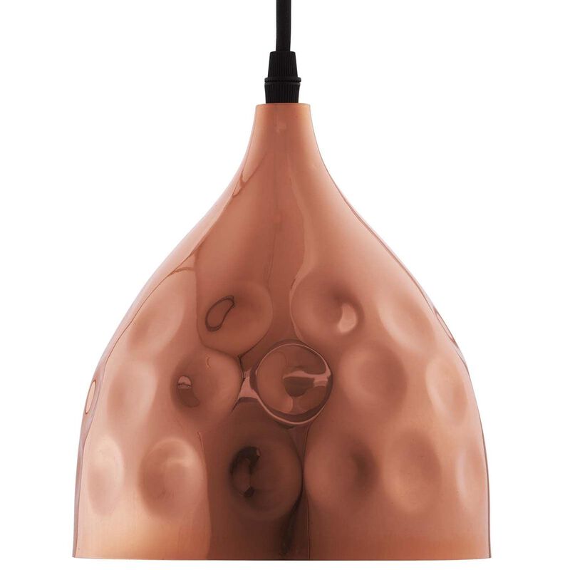 Modway Dimple Contemporary Modern Bell Shade 6.5" Hanging Ceiling Light Pendant Light Fixture In image number 1