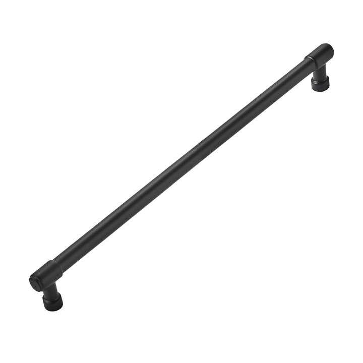 khtumeware Appliance Pulls Matte Black 18 Inch(457mm) Center to Center 1 Pack Heavy Duty Drawer Pulls Kitchen Cabinet Handle Cab