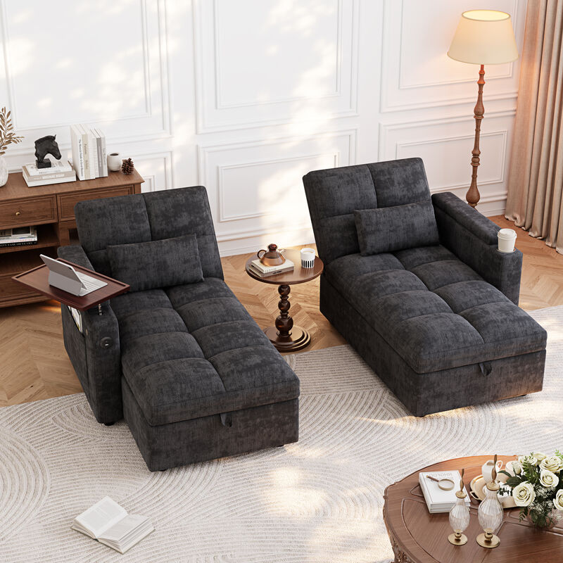 Liswef Modular Sleeper Sofa image number 3