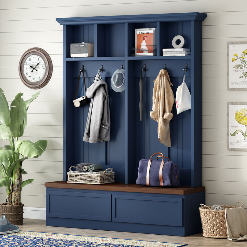 Farmhouse 4-in-1 Entryway Organizer image number 2