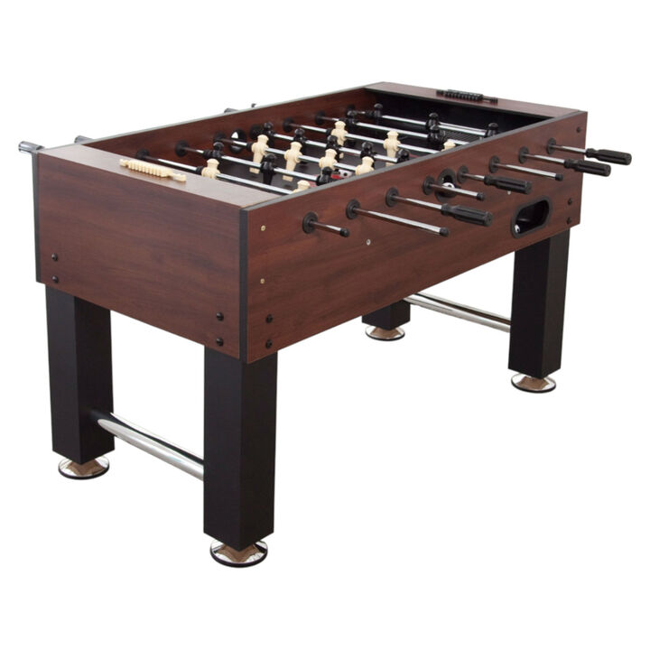 Family Foosball Soccer Table with 4 Bonus Balls – Perfect for Indoor Sports Play