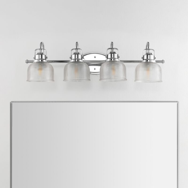 Virginia Metal/Glass LED Vanity Light