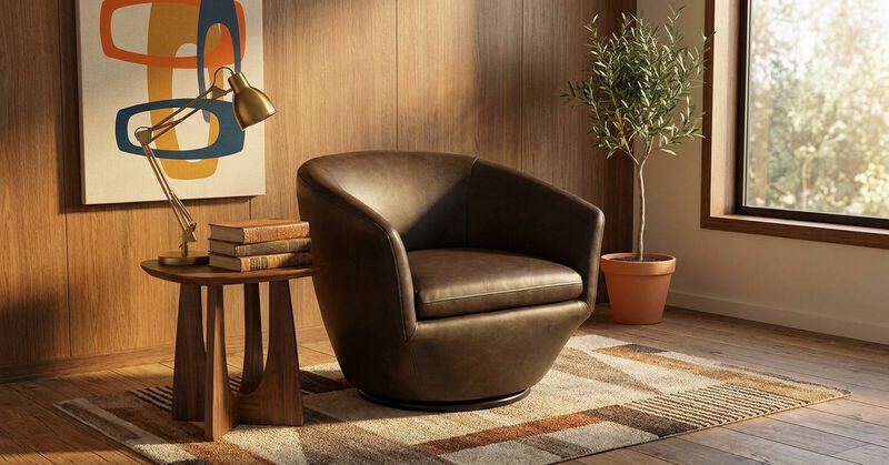 Cigar Swivel Chair image number 1