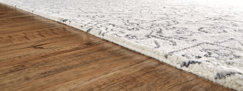 Belfort 8778F White/Gray 5' x 8' Rug