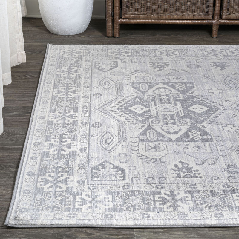 Kasbah Modern Persian Vintage Medallion Area Rug