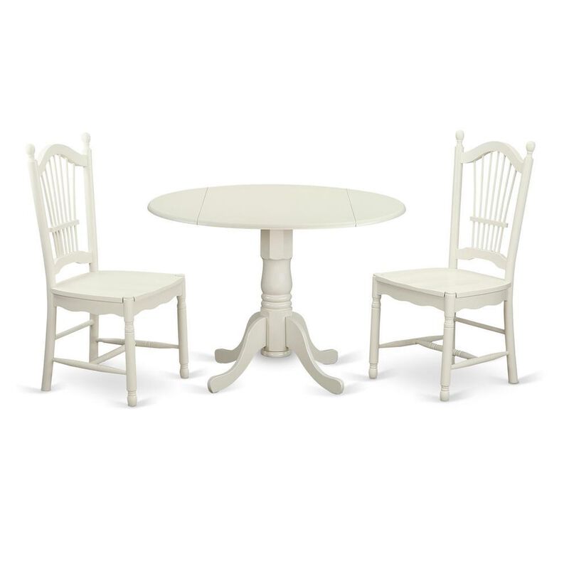 3 PcKitchen dinette set for 2-Dinette Table and 2 Dining Chairs