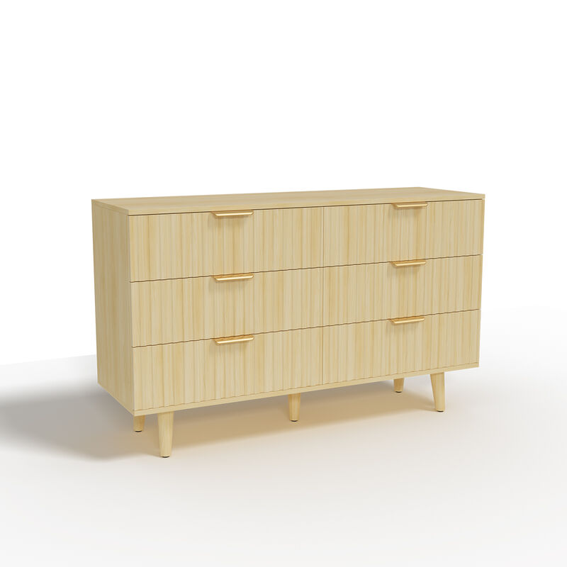 Klalse 6 Drawer Dresser image number 0