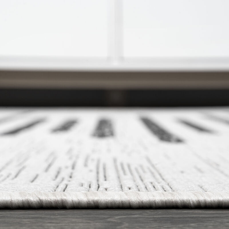 Zolak Berber Stripe Geometric Area Rug