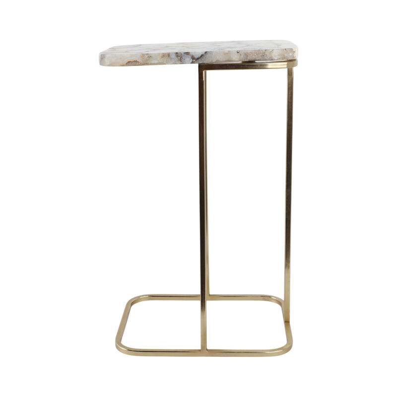 24x15" Agate Top C-table image number 3