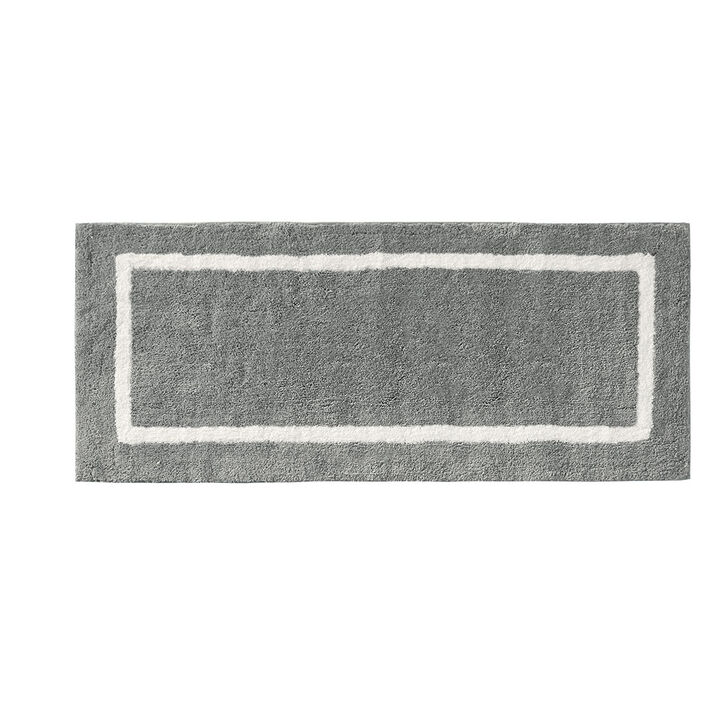 Gracie Mills Deanne Geometric Reversible Tufted Microfiber Bath Rug - 24x60"