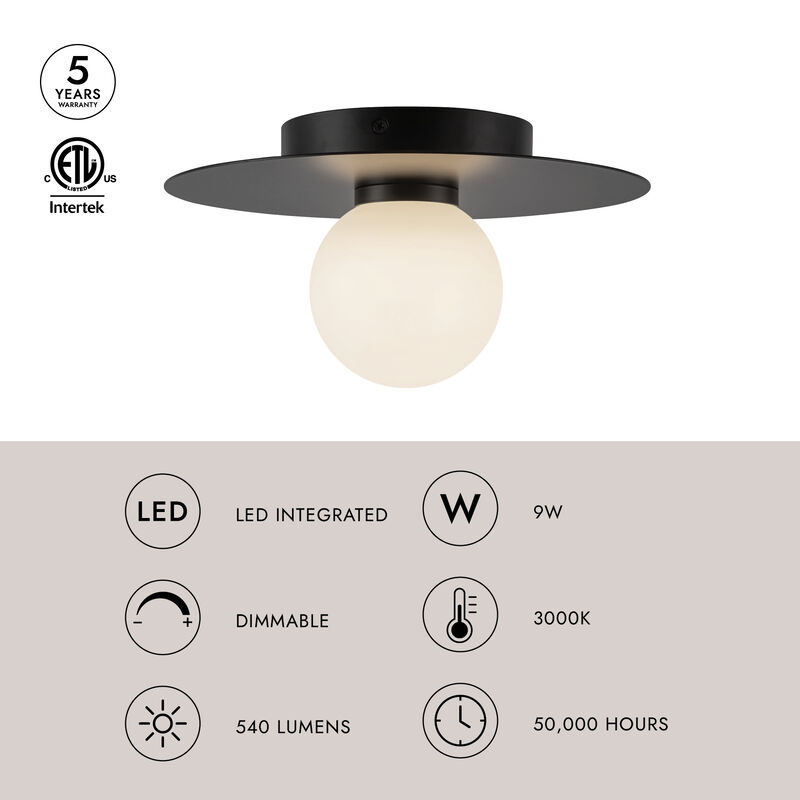 Elixir 10 in LED Flush Mount image number 6