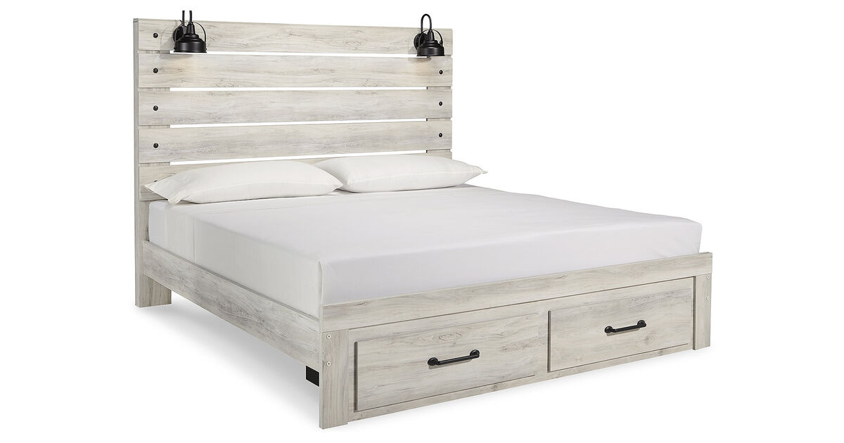 Cambeck King Panel Storage Bed