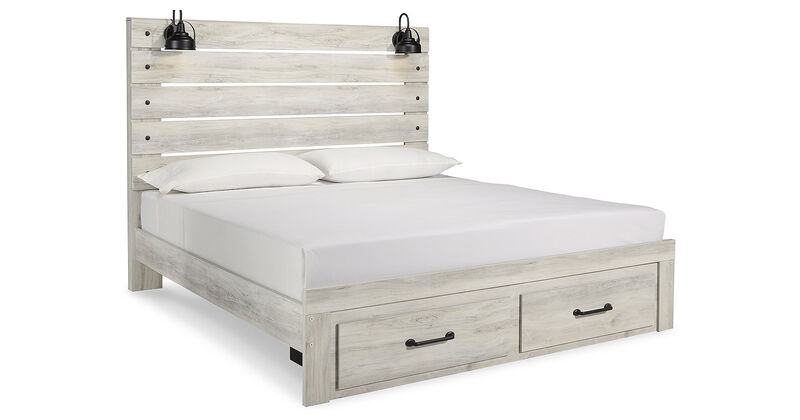 Cambeck King Panel Storage Bed image number 0