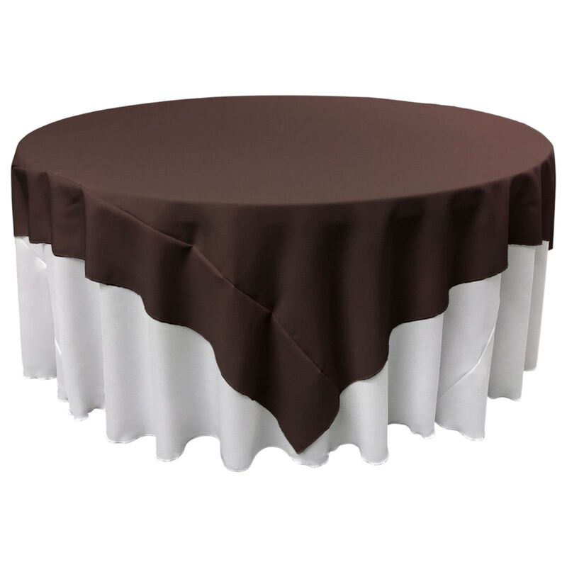 72-Inch Square Table Cover in Polyester Poplin for Kitchen or Parties image number 0