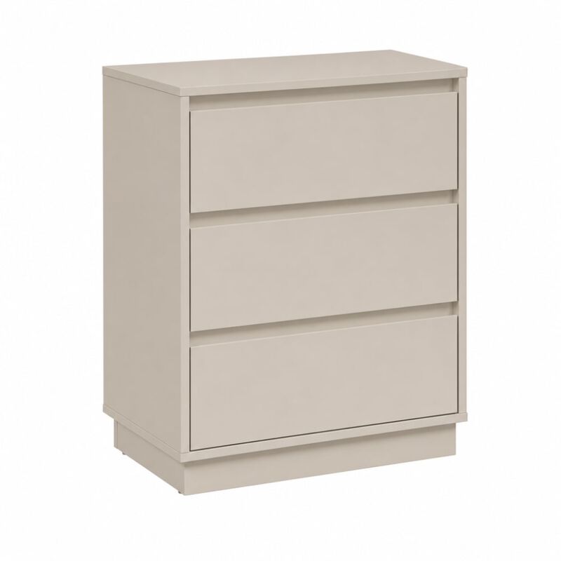 3-Drawer Nightstand with Spacious Storage image number 0