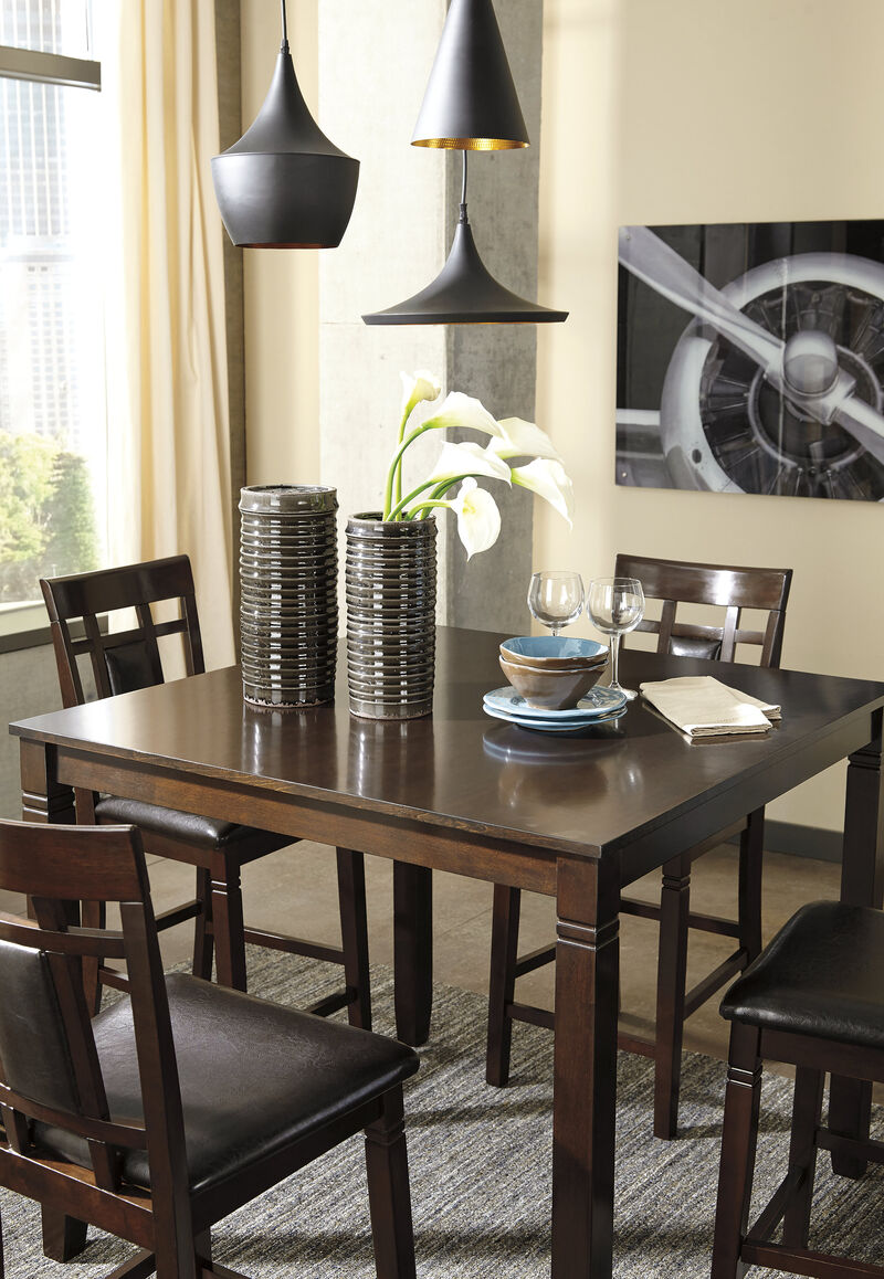 Bennox Counter Height Dining Table and 4 Bar Stools image number 2