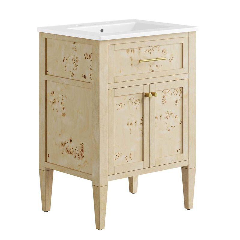 Modway Elysian 24 Wood Bathroom Vanity
