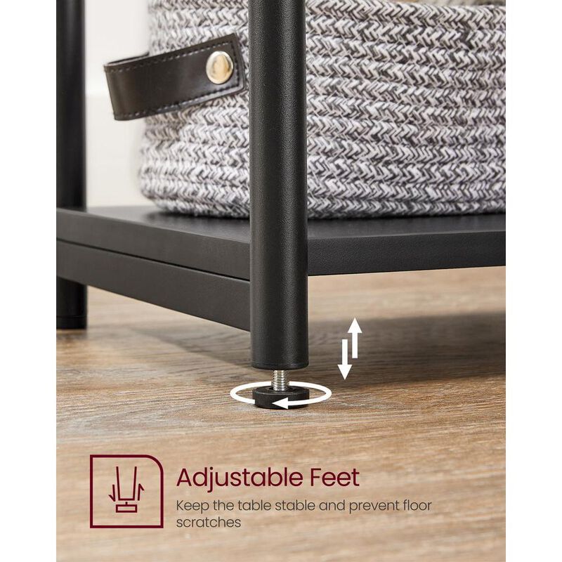 Minimal Small Side Table &ndash; Ideal for Bedside Use, Sofa Corners, or Reading Nooks