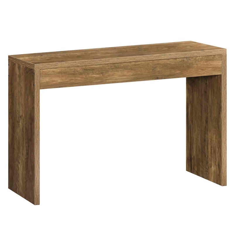 Modern Console Table for Entryway with Open Storage and Clean Lines- Brown image number 0