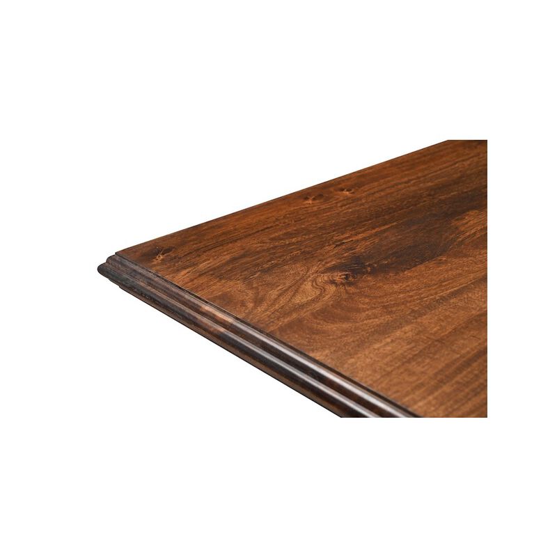 Taran Designs Adrien 75 Solid Wood Double Pedestal Dining Table